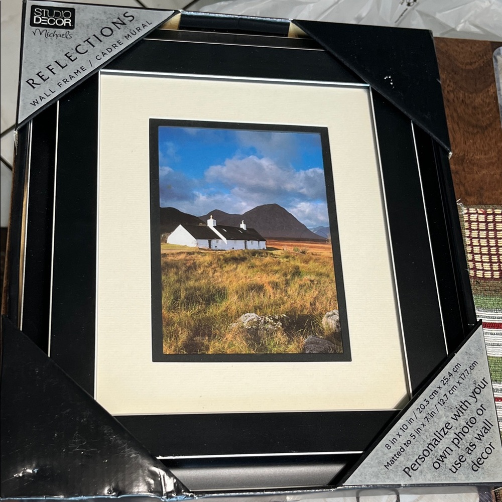 Studio Decor Black and Cream Wall Frame